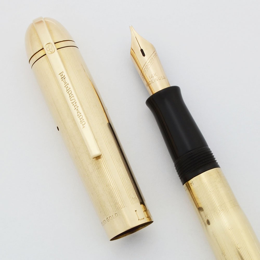 Eversharp Skyline Fountain Pen and Pencil Set - 14k Solid Gold